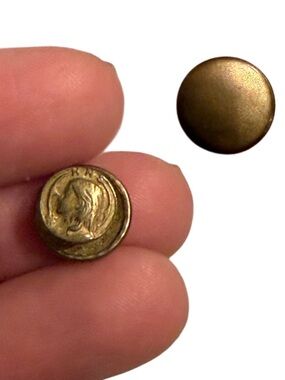 Vtg 1936 HLN Holy Name Society Religious Tac Pin Lapel Pin Pin Screw Closure